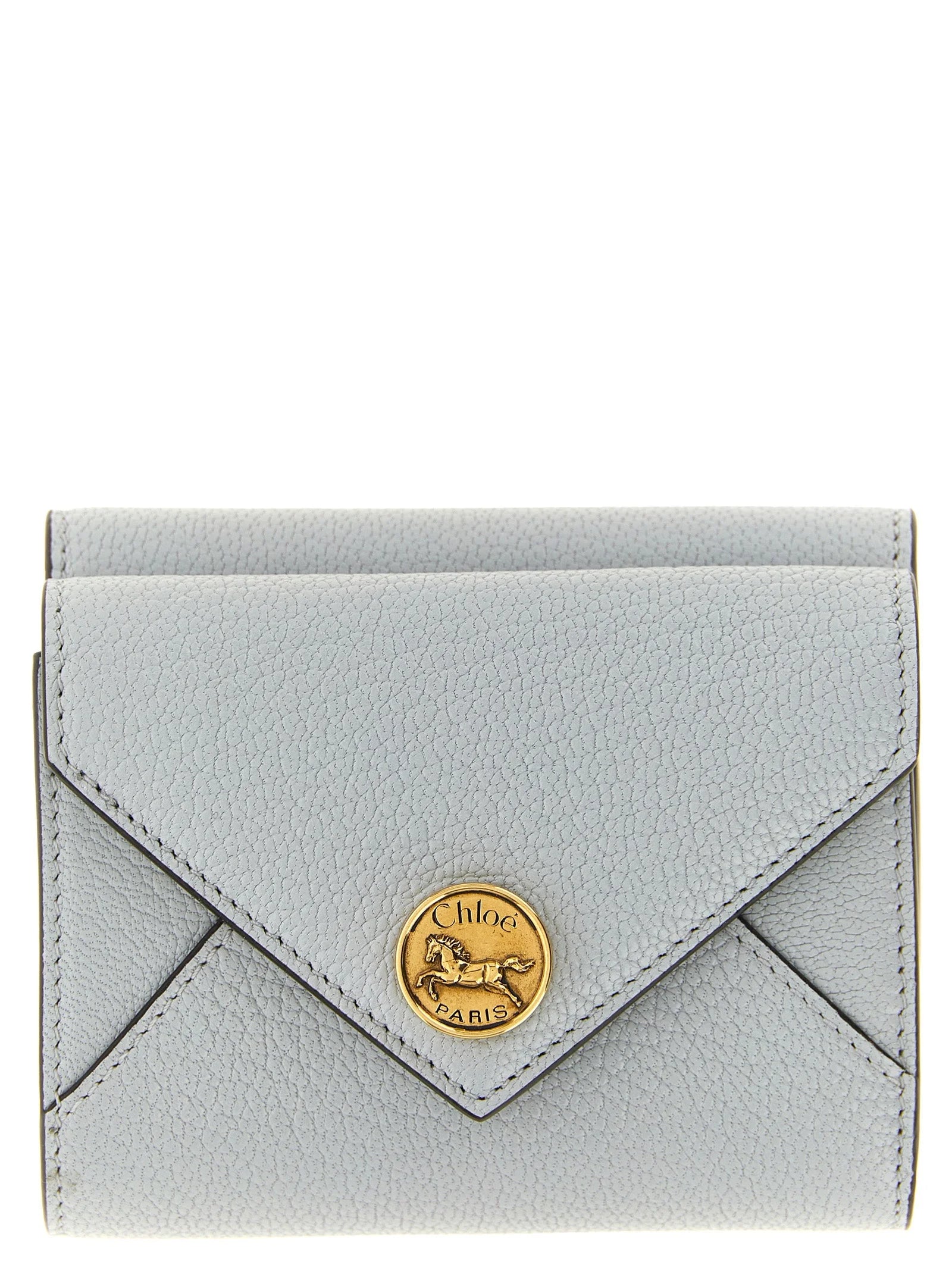 Chloé Blue Goatskin Cardholder