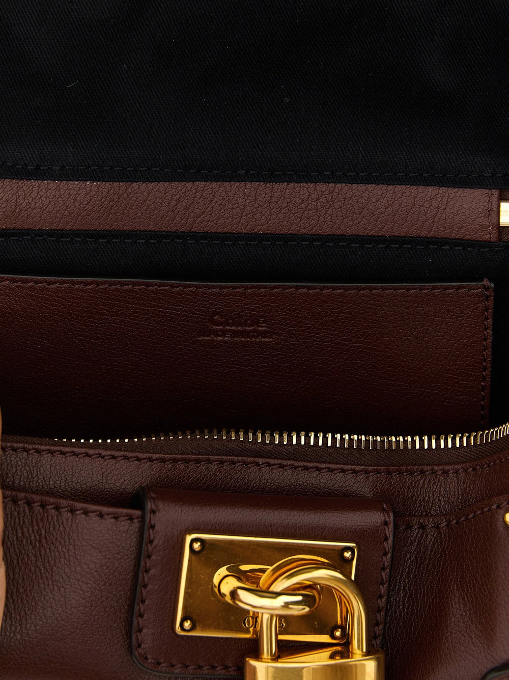 Chloé Brown Buffalo Leather Shoulder Bag