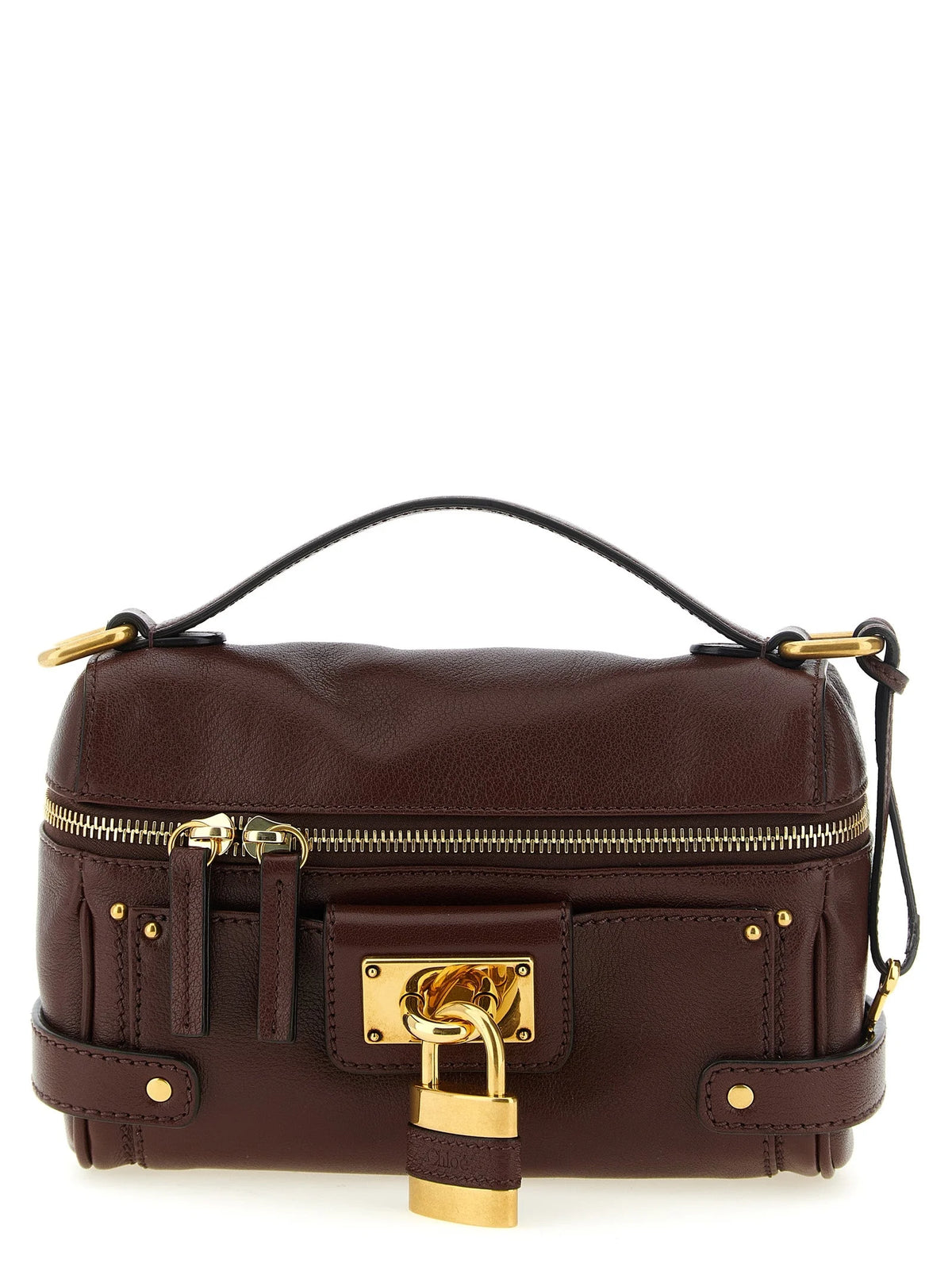 Chloé Brown Buffalo Leather Shoulder Bag