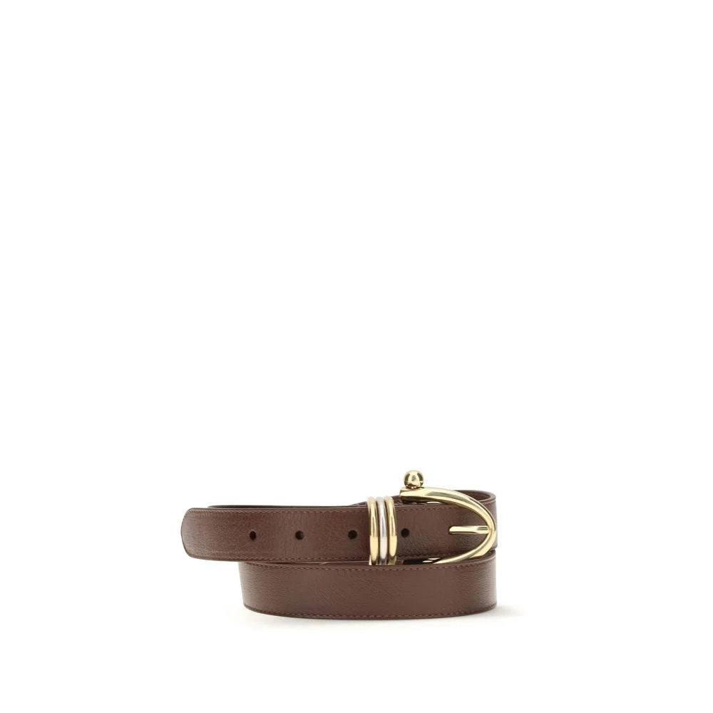 Chloé Brown Calf Leather Bos Taurus Bracelet - L