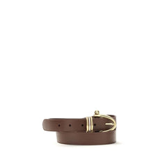 Chloé Brown Calf Leather Bos Taurus Bracelet - L