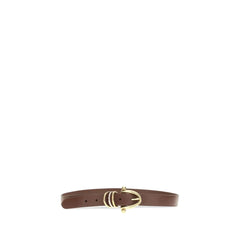 Chloé Brown Calf Leather Bos Taurus Bracelet - L