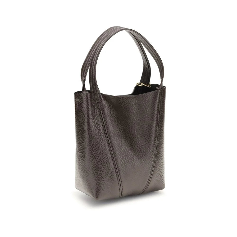 Chloé Brown Calf Leather Bos Taurus Shoulder Bag