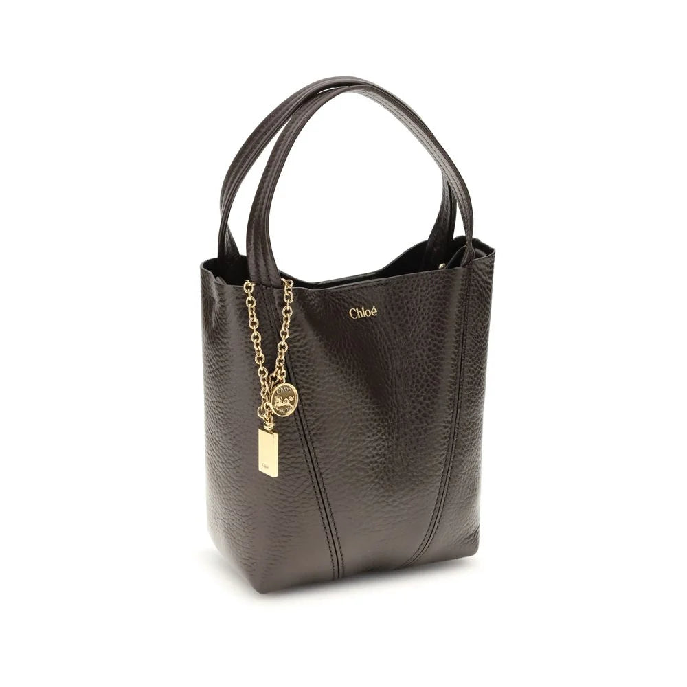 Chloé Brown Calf Leather Bos Taurus Shoulder Bag
