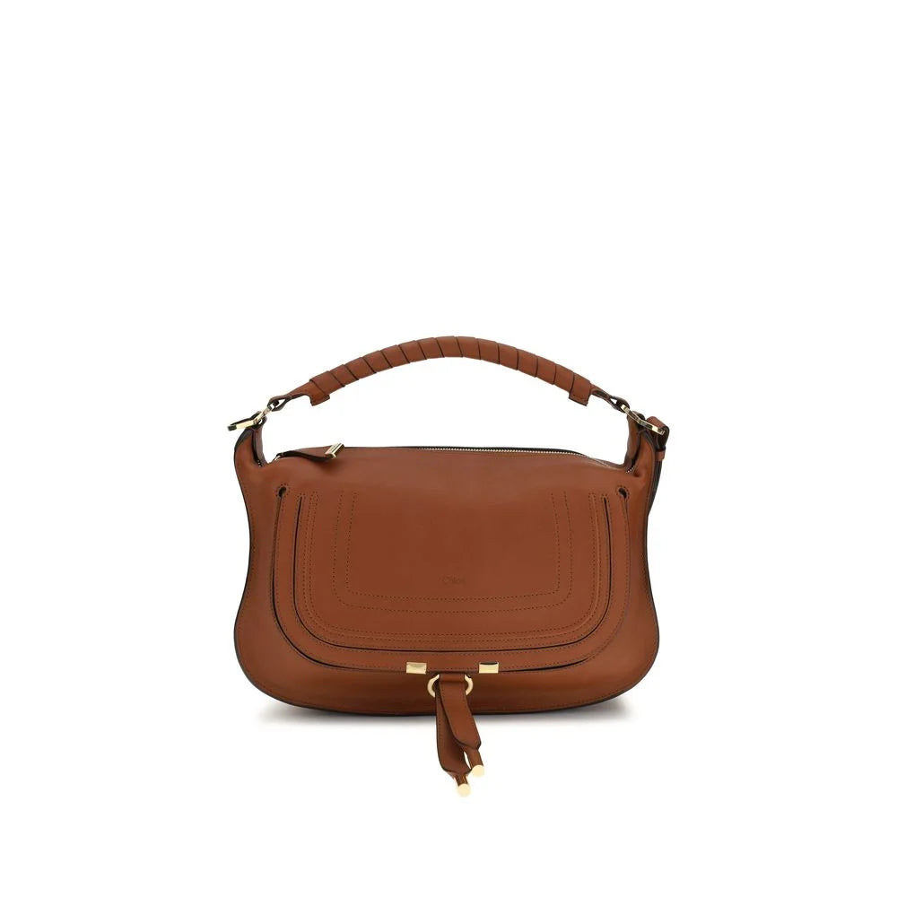 Chloé Brown Calf Leather Bos Taurus Shoulder Bag