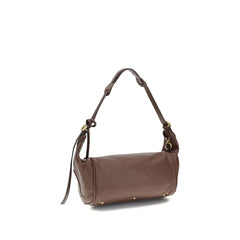 Bolso de hombro Chloé de cuero de ternero marrón Bos Taurus