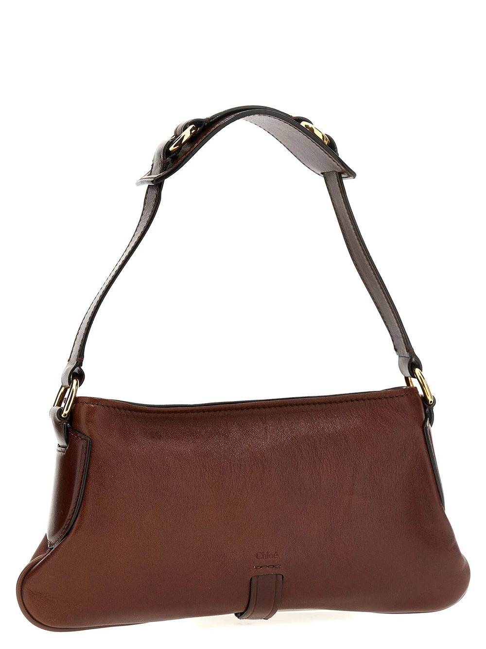 Chloé Brown Cotton Shoulder Bag