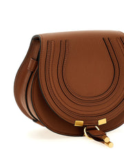 Chloé Brown Lamb Leather Crossbody Bag