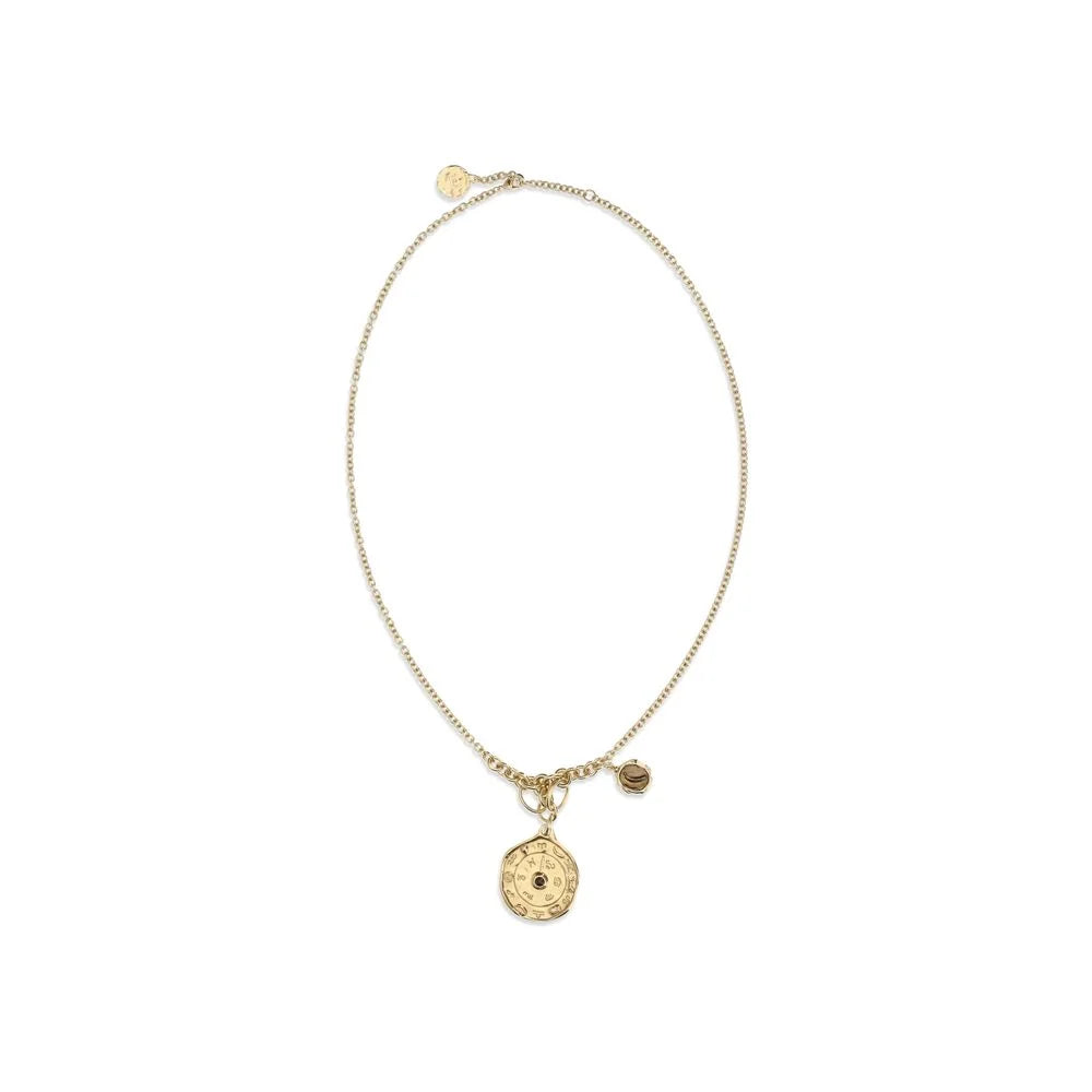 Chloé Gold Brass Necklace - One Size