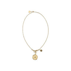 Chloé Gold Brass Necklace - One Size