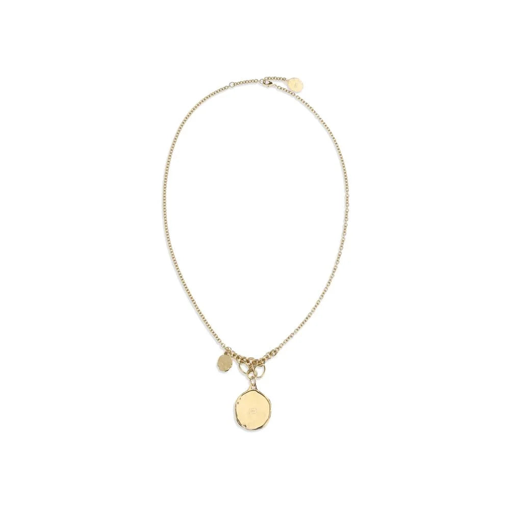 Chloé Gold Brass Necklace - One Size