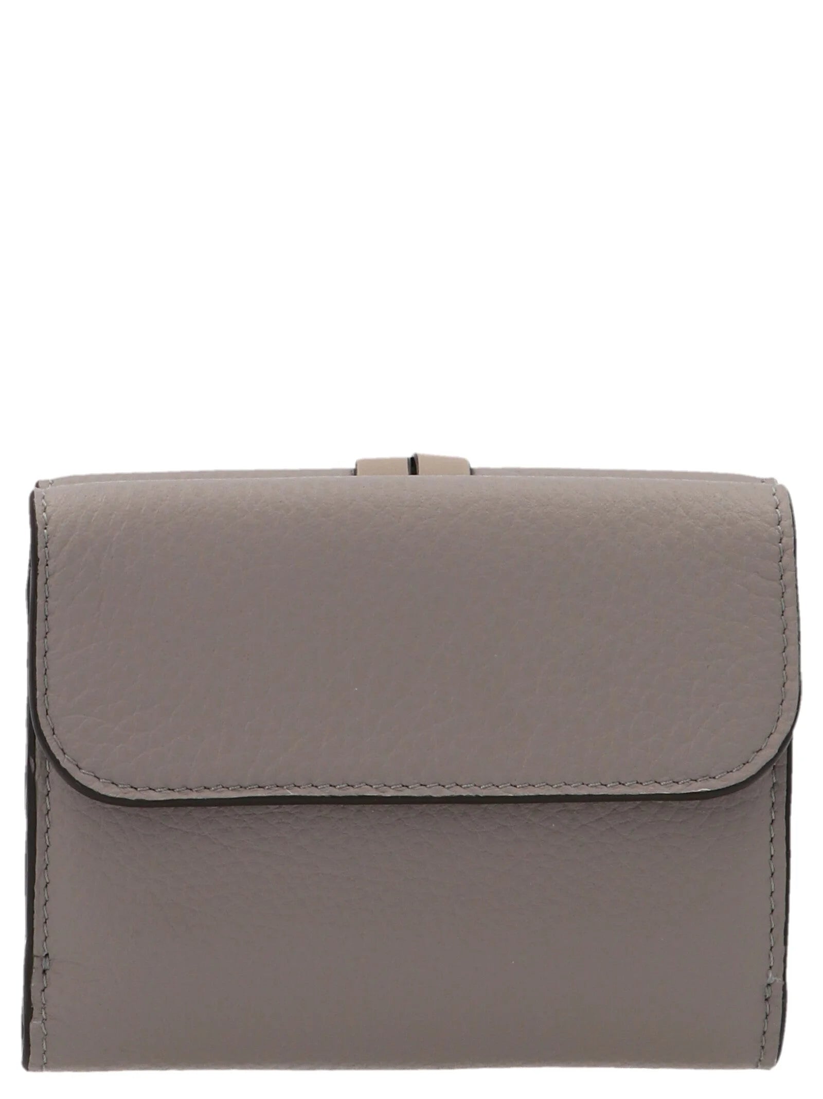 Chloé Gray Calfskin Cardholder