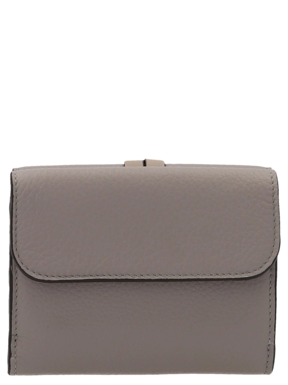 Chloé Gray Calfskin Cardholder