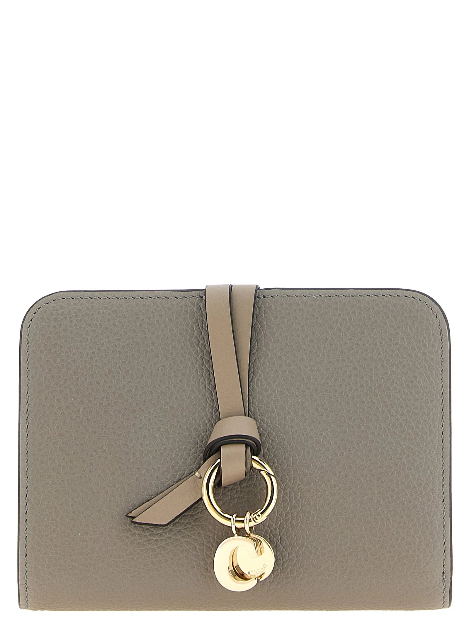 Chloé Gray Calfskin Cardholder