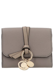 Chloé Gray Calfskin Cardholder