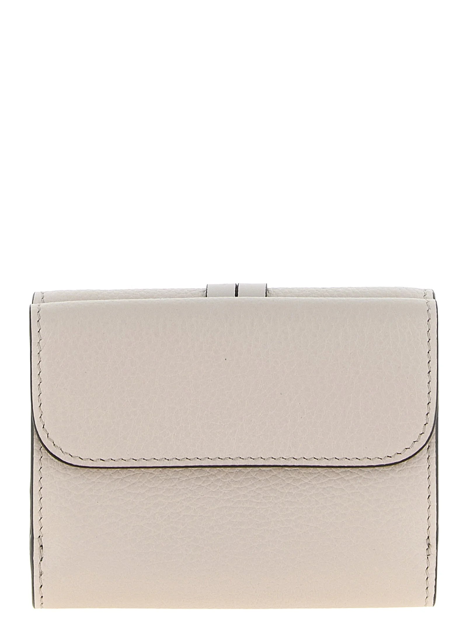 Chloé Gray Calfskin Cardholder