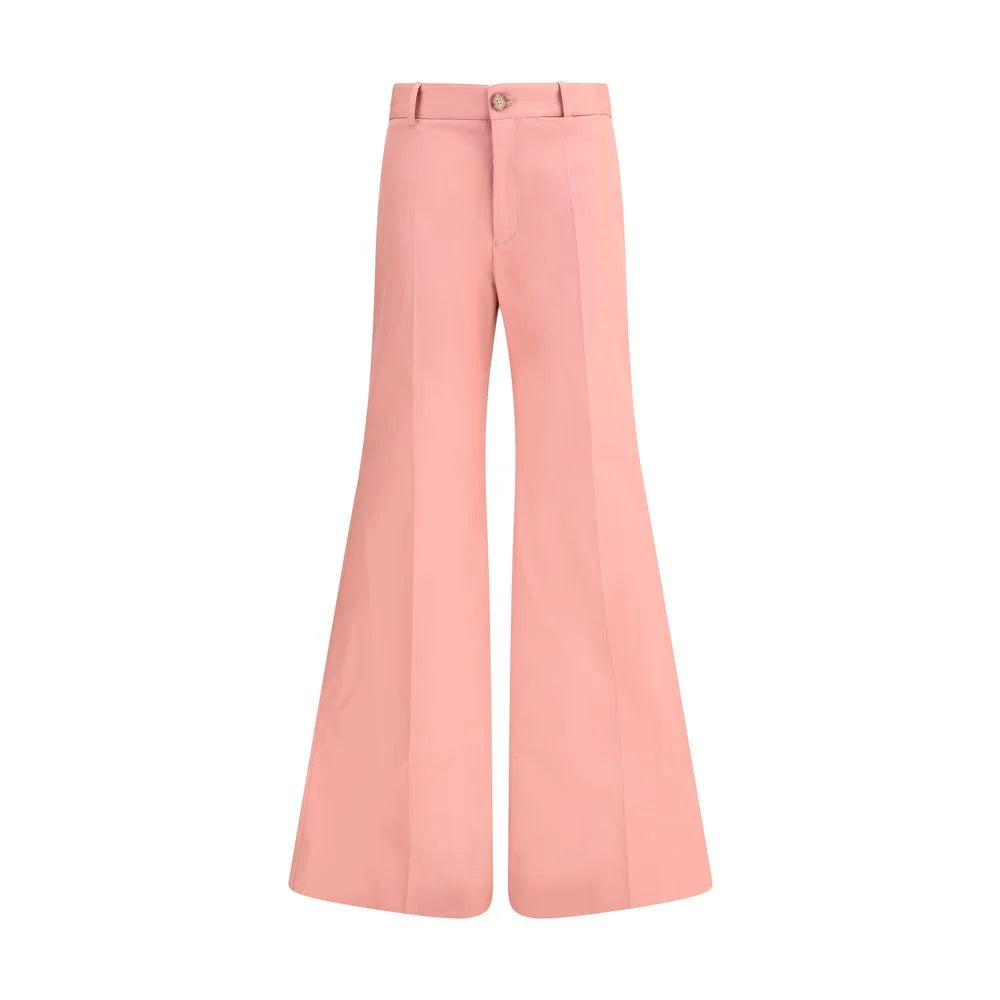 Chloé Multicolor Cotton Flared Pants - IT38 | S