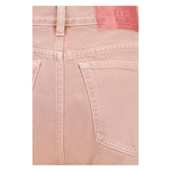 Chloé Multicolor Cotton Straight-Leg Jeans