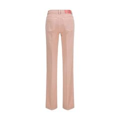 Chloé Multicolor Cotton Straight-Leg Jeans - W25