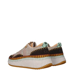 Chloé Multicolor Fabric Chunky Sneakers - EU40/US10