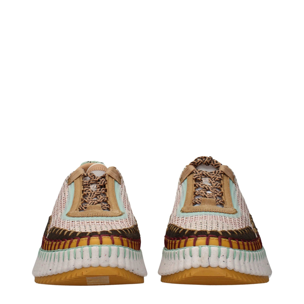 Chloé Multicolor Fabric Chunky Sneakers - EU40/US10