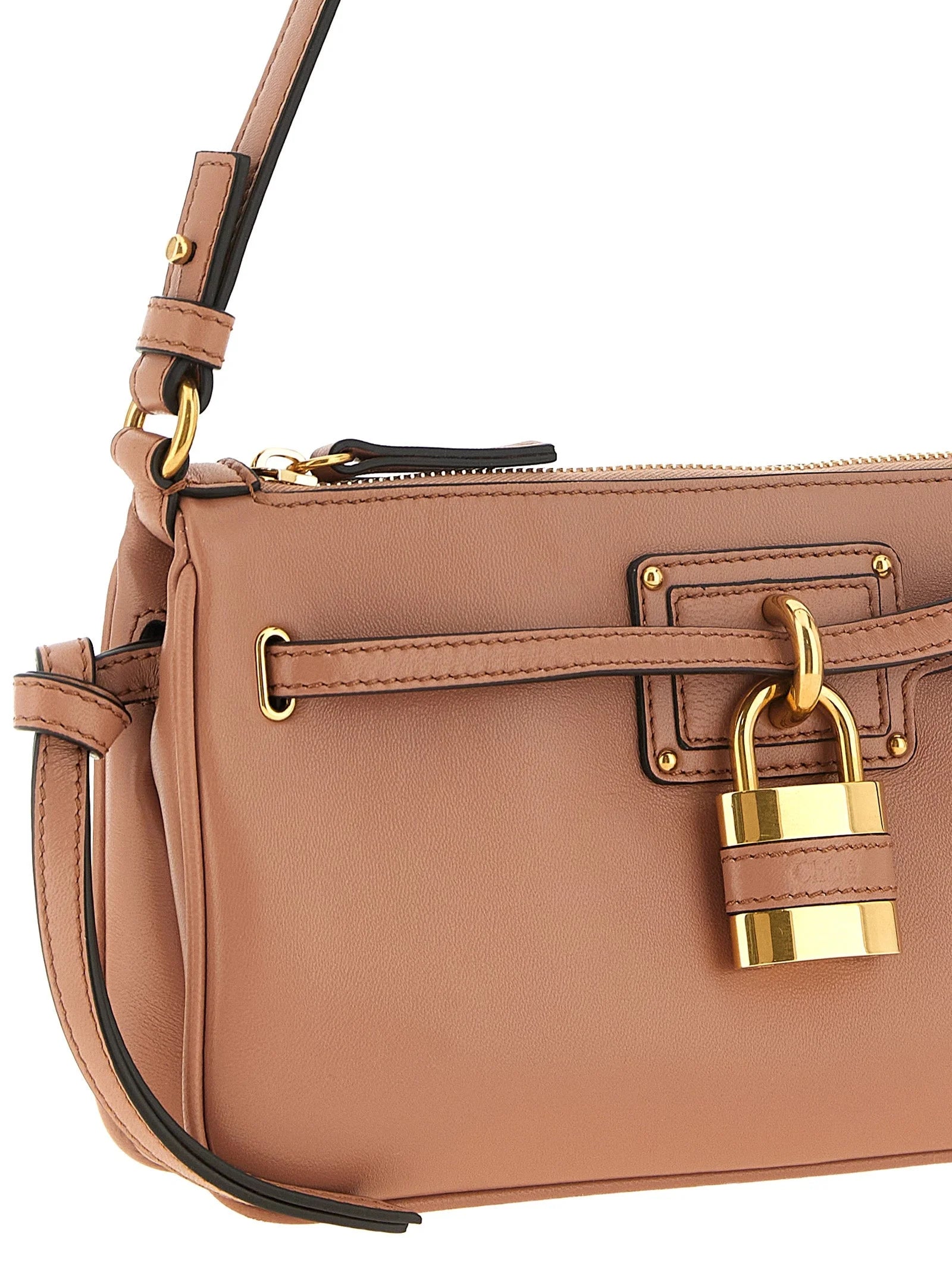 Chloé Multicolor Lamb Leather Clutch Bag