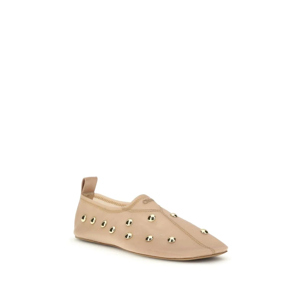 Chloé Többszínű Poliamid Balerina Cipők
