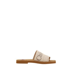 Chloé Multicolor Rubber Flat Sandals