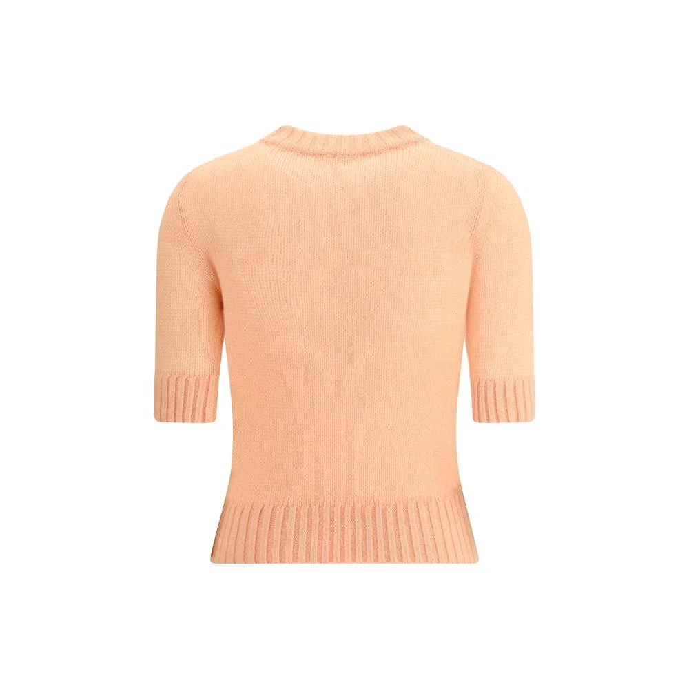 Chloé Orange Alpaca Vicugna Pacos Sweatshirt - S