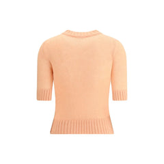 Chloé Orange Alpaca Vicugna Pacos Sweatshirt - S