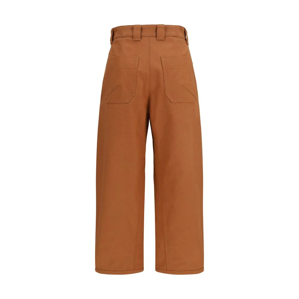 Chloé Orange Cotton Casual Pants - IT38 | S