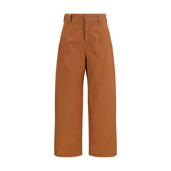 Chloé Orange Cotton Casual Pants - IT38 | S