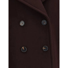 Chloé Oversized Double-Breasted Coat - IT36 | XS - Overcoats