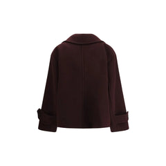 Chloé Oversized Double-Breasted Coat - IT36 | XS - Overcoats