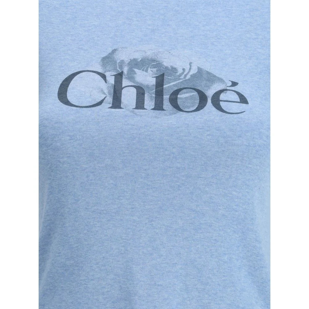 Chloé Printed logo T-shirt - T-Shirts