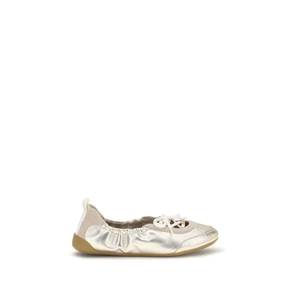 Chloé Sølv Kalveskinn Bos Taurus Sneakers