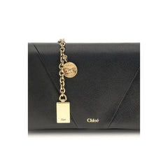 Chloé Spin Wallet with Flap and Chain - Wallets