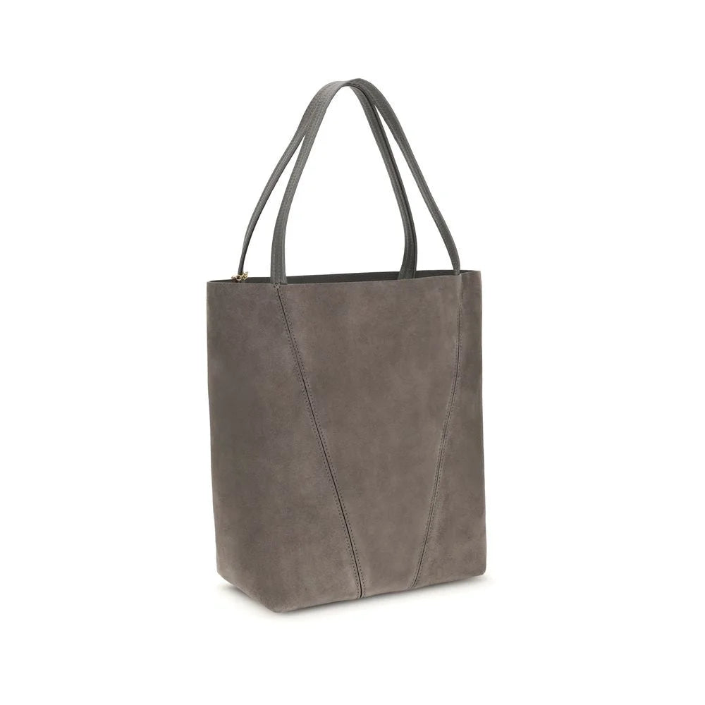 Chloé Suede Spin Tote Bag - Shoulder Bags