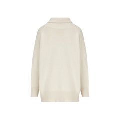 Chloé White Cashmere Turtleneck - M