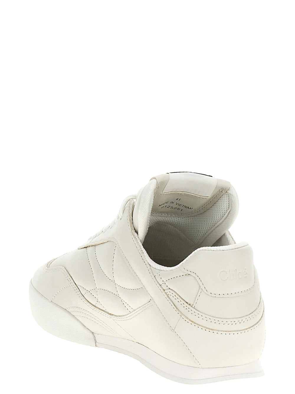 Chloé White Leather Sneakers - EU36/US6