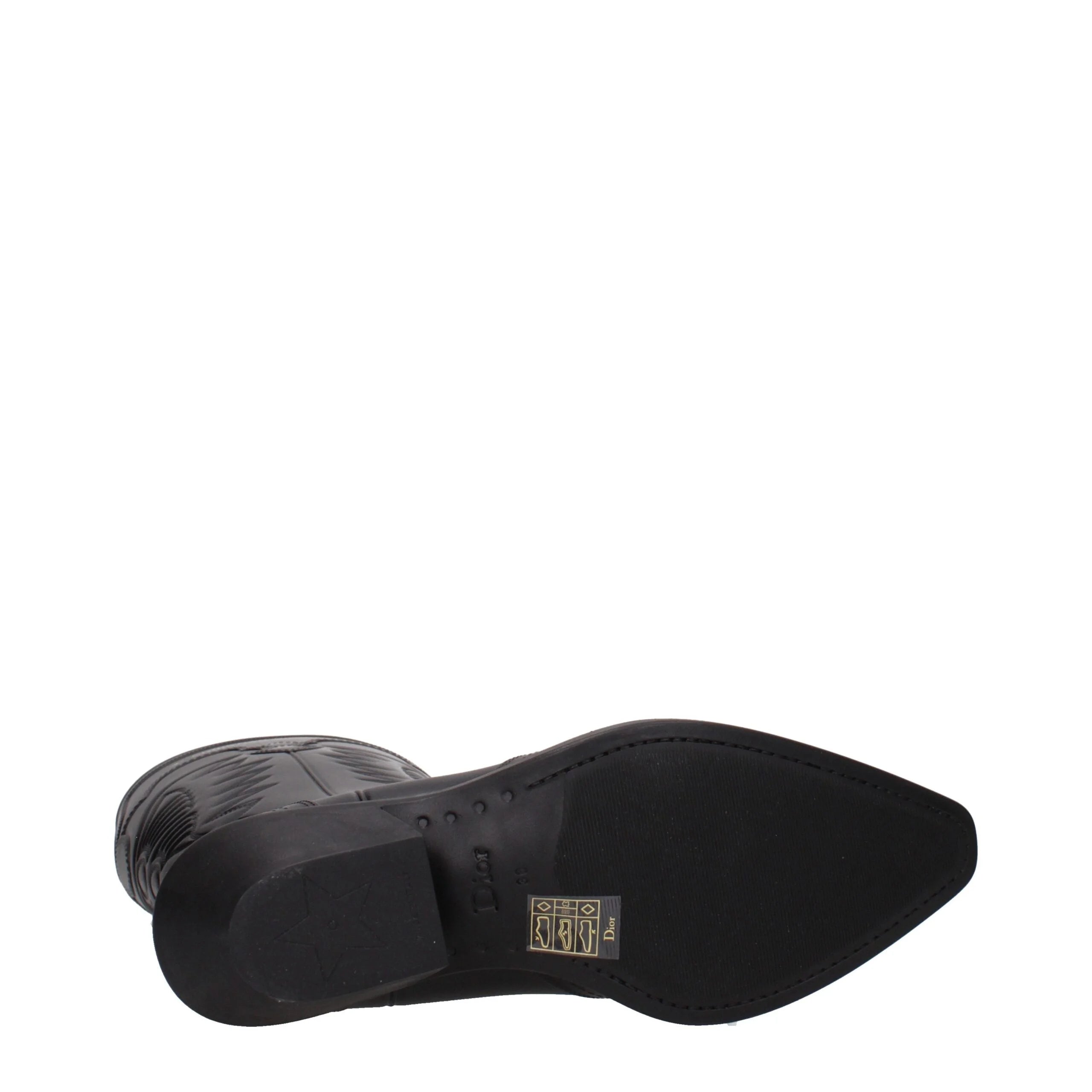 Christian Dior Black Cotton Boots - EU36/US6