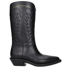 Christian Dior Mustat Puuvillasaappaat - EU36/US6