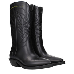 Christian Dior Black Cotton Boots - EU36/US6