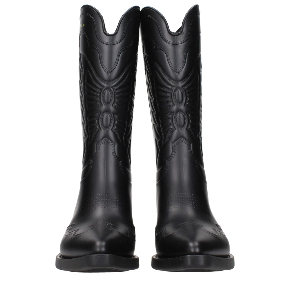 Christian Dior Black Cotton Boots - EU36/US6