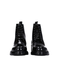 Christian Dior Black Leather Ankle Boots - EU40/US7