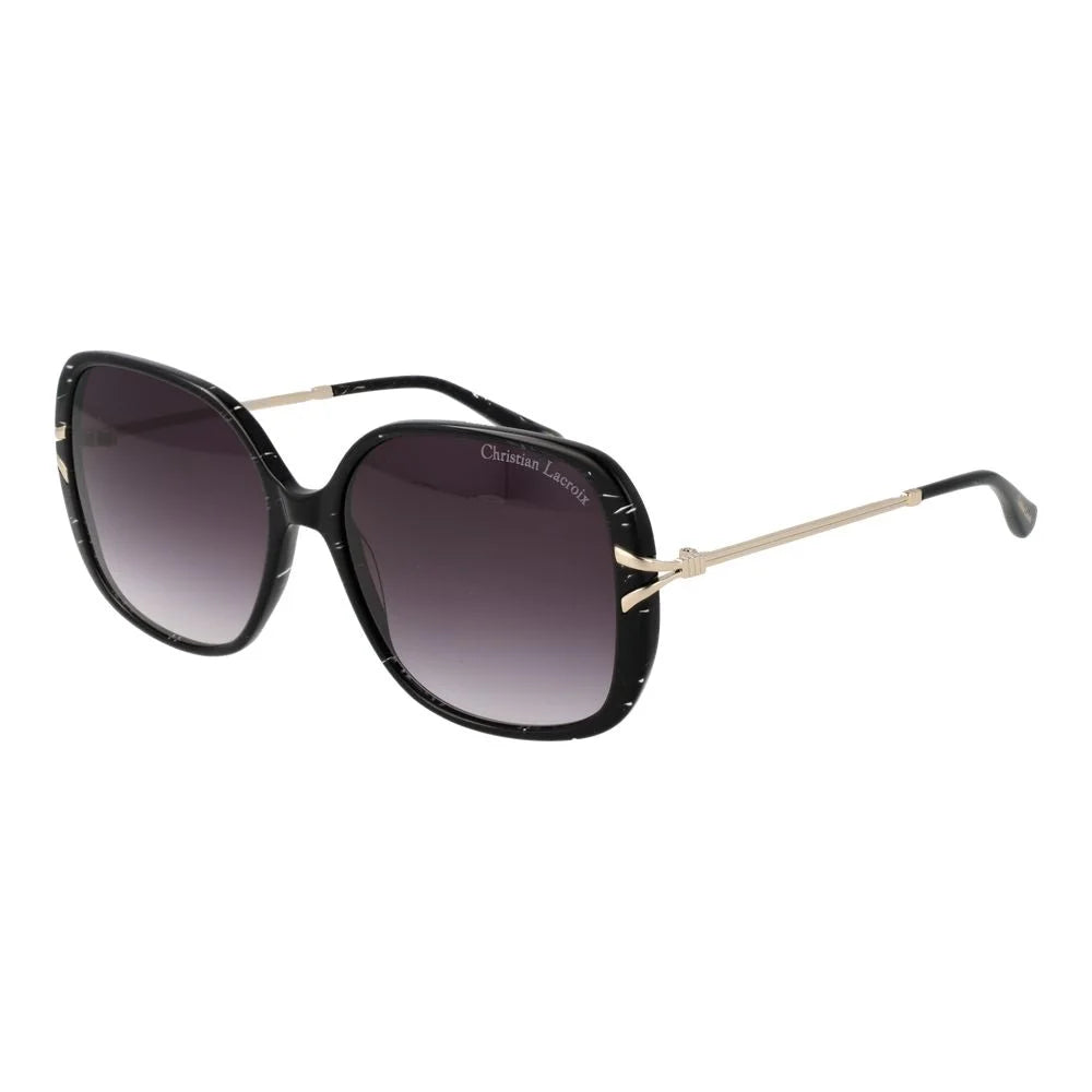 Christian Lacroix Black Women Sunglass - Sunglasses