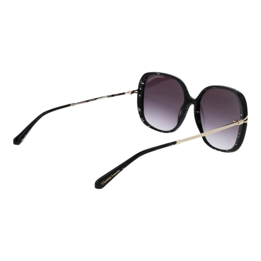 Christian Lacroix Black Women Sunglass - Sunglasses
