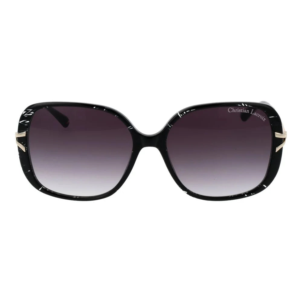 Christian Lacroix Black Women Sunglass - Sunglasses
