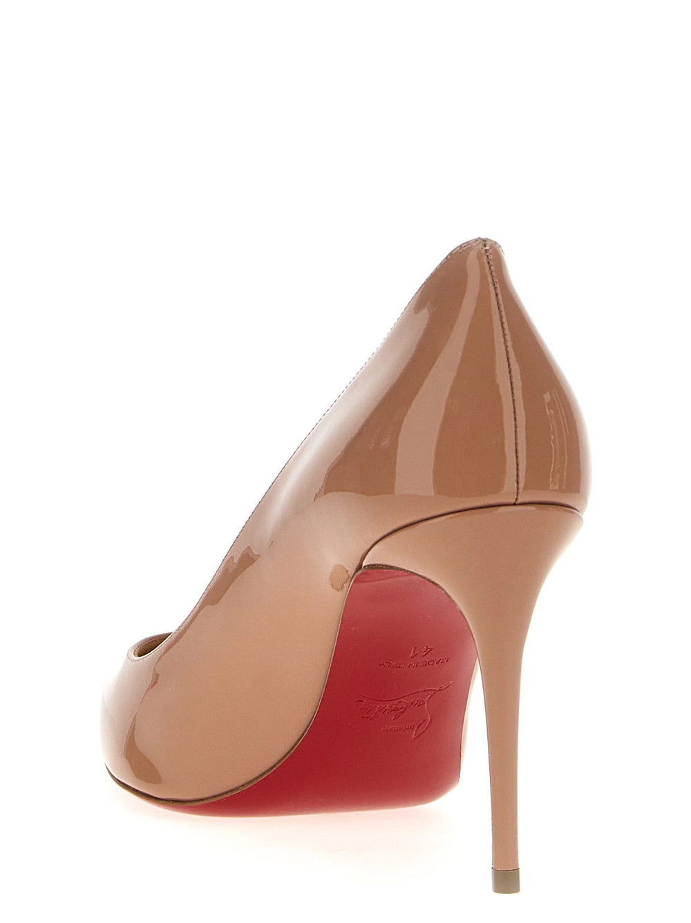 Christian Louboutin Beige Calfskin High Heel Pumps - EU40/US10