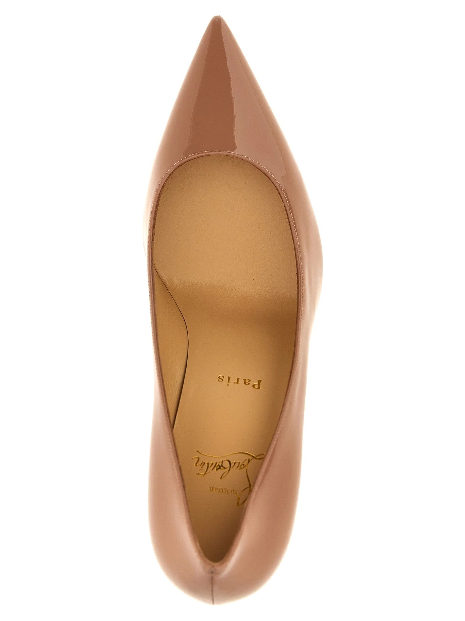 Christian Louboutin Beige Calfskin High Heel Pumps - EU40/US10